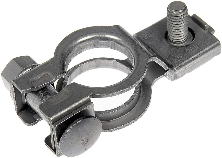 KarParts360 For Dodge Caravan/Ram 1500 2005 2006 Positive Battery Terminal | Aluminum and Copper | Silver | Pressure Contact | 4 Maximum Cable Gauge | Replacement For 372602E100, 918602F020