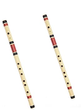 Blue Panther Set of A-Scale & G-Scale Bamboo Flute