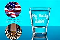 Vista 3 de Vaso de chupito personalizado, vasos de texto personalizados, grabado con láser, 2 onzas para él y ella, juego a granel (1)