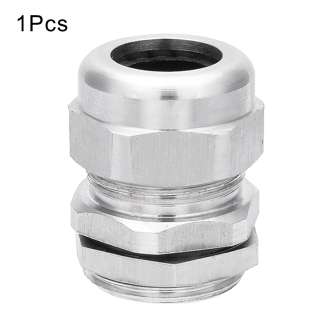Aexit PG16 Metal Electrical Boxes, Conduit & Fittings Waterproof Connector Fastener Locknut Stuffing Cable Gland Cable Range 10-14mm Thread Conduit Fittings Length 8mm