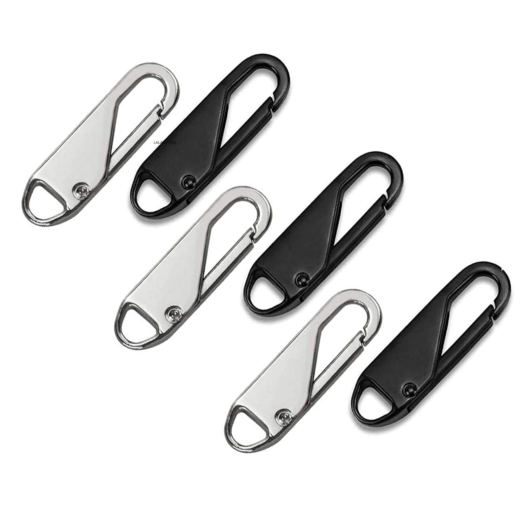 Buy LALATAKSHA Zipper Pull Replacement, Removable Metal Universal