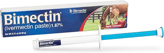 (ivermectin Paste) 1.87% | Single Dose | Apple Flavored
