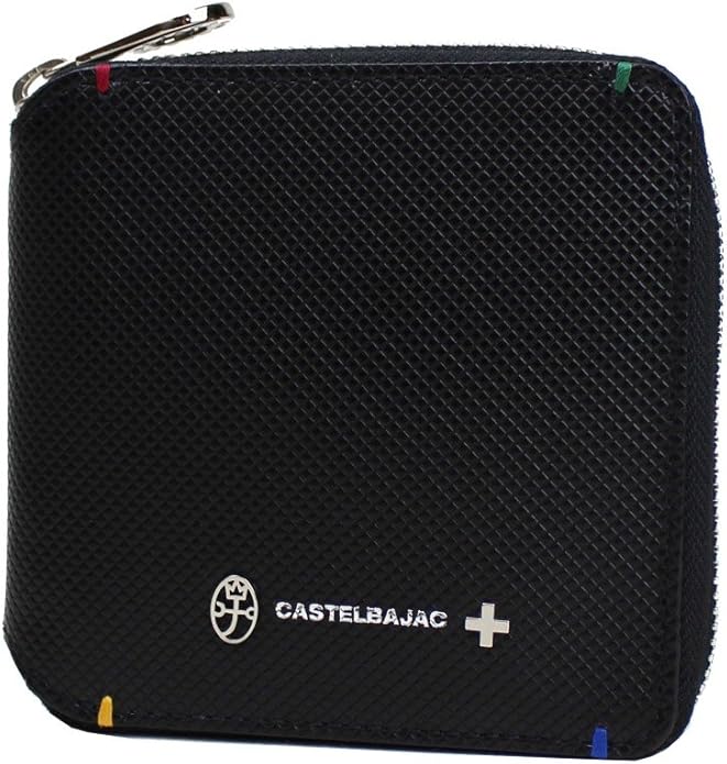 未使用級✴︎カステルバジャック　二つ折り財布　ファスナー　牛革　トルク　別注 Amazon | [カステルバジャック] 二つ折り財布 本革 期間限定カラー