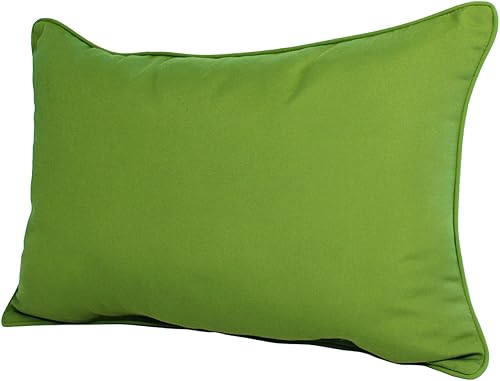Miniatura 3 de Sunbrella - Almohada lumbar para exteriores de 22 pulgadas de ancho x 14 pulgadas de profundidad x 4 pulgadas de alto, fabricada en Estados Unidos