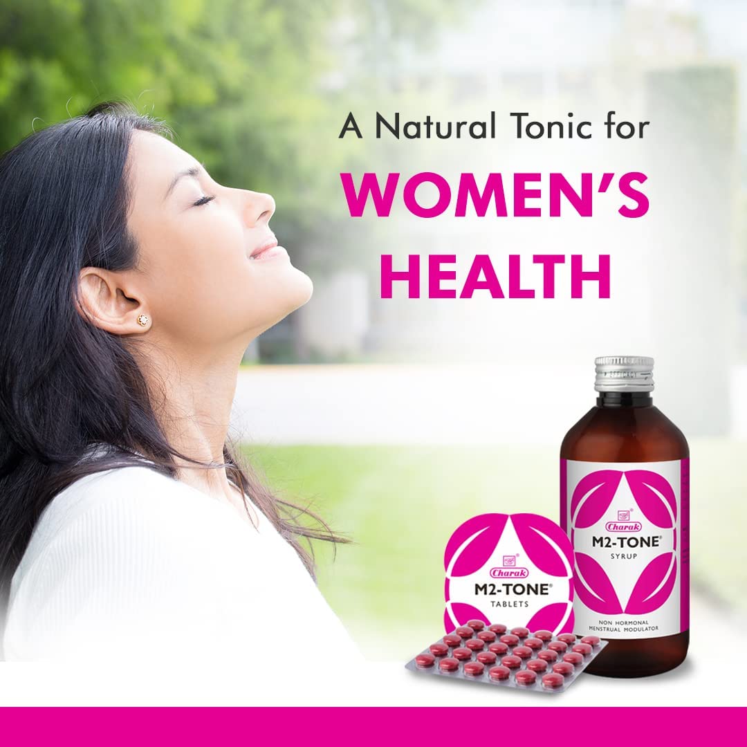 Charak Pharma M2 Tone Syrup for Women's Health | Herbal Medicine For Hormonal Imbalane | Women Health Supplement (450 ml (Pack of 1)) 2 61W2EHZTdQL. SL1080