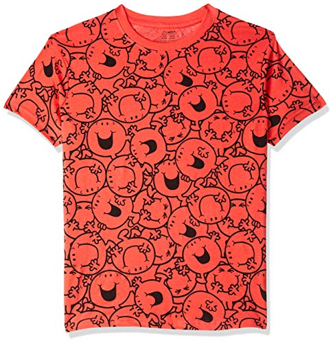 Image of Joshua Tree Boy's Mr. Men Little Miss Regular fit T-Shirt (Pack of 2) (MM-04 Royal Blue, Red 13-14 Years)