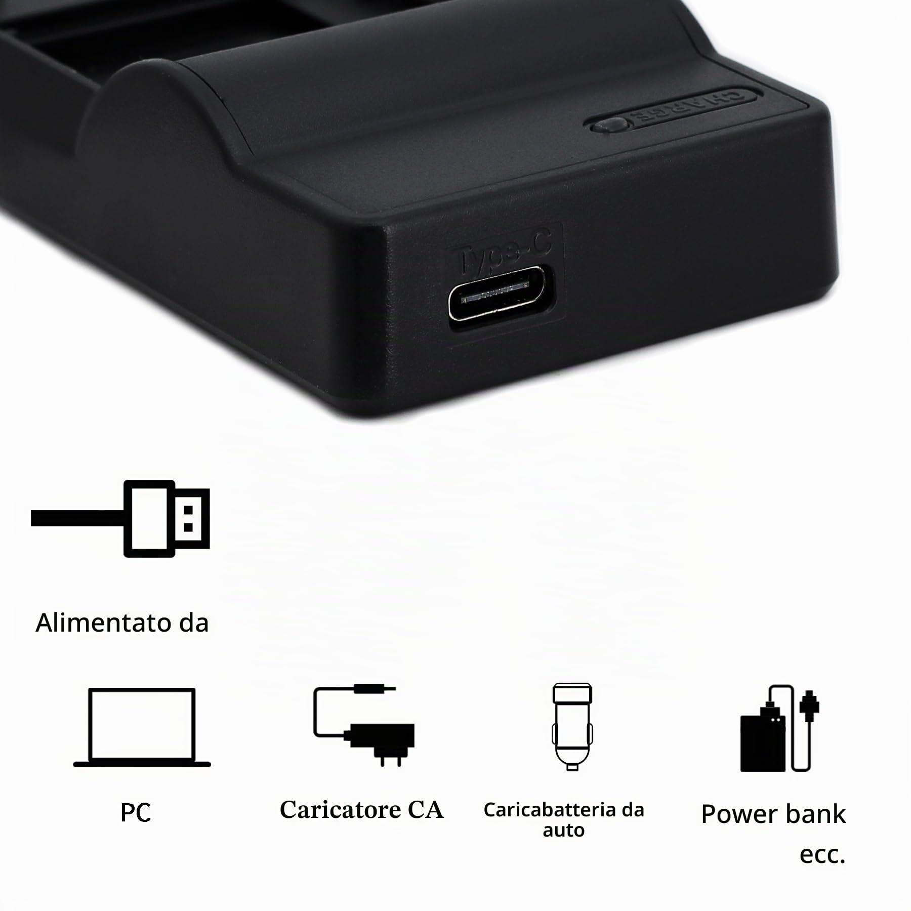 Norifon NP-BG1 USB Caricatore per Sony Cyber-shot DSC-H50 DSC-H55 DSC-H70 DSC-H90 DSC-HX30V DSC-HX5V DSC-HX7V DSC-HX9V DSC-W150 DSC-W290 DSC-W230 DSC-W220 DSC-W200 DSC-W300 DSC-W50 Fotocamera e Altro