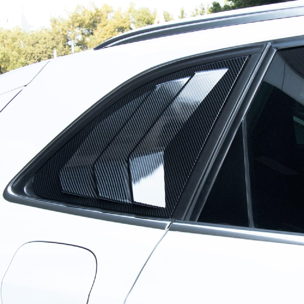 Coperture Finestrini Posteriori Per Audi A3 8V Sportback 2014-2019 - ABS, Nero Lucido - Foto 3