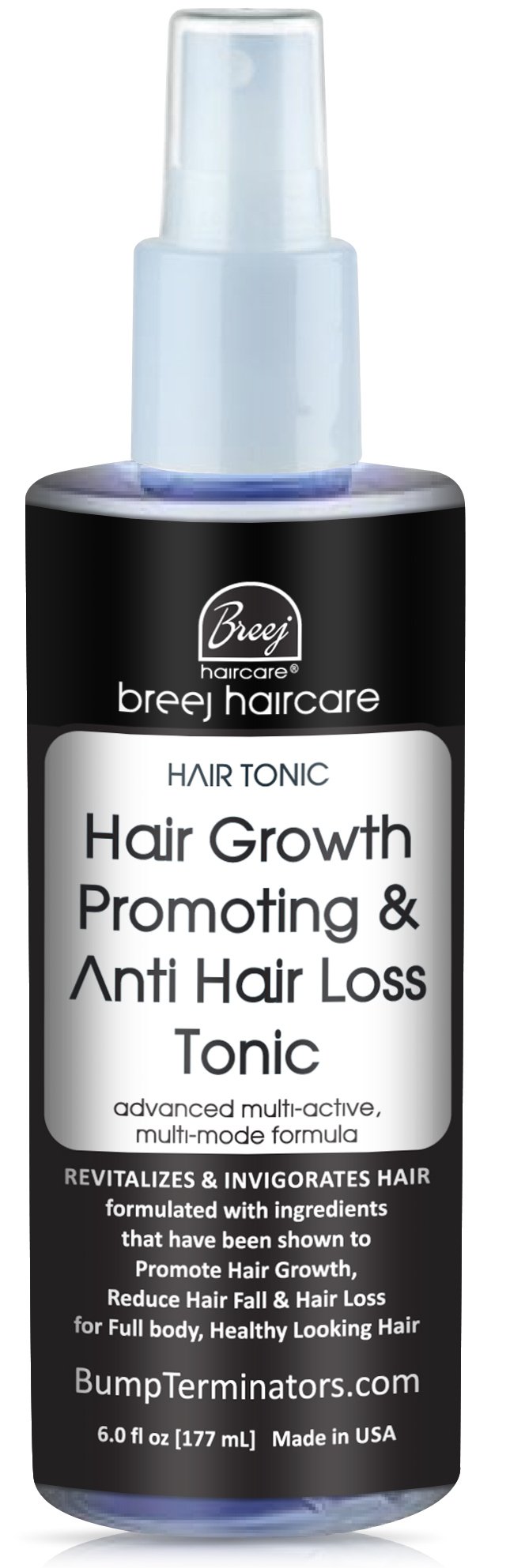Amazon.com : HAIR GROWTH PROMOTING AND ANTI HAIR LOSS TONIC, [for Men and  Women], 6 fl oz - by BREEJ Technologies : Beauty & Personal Care