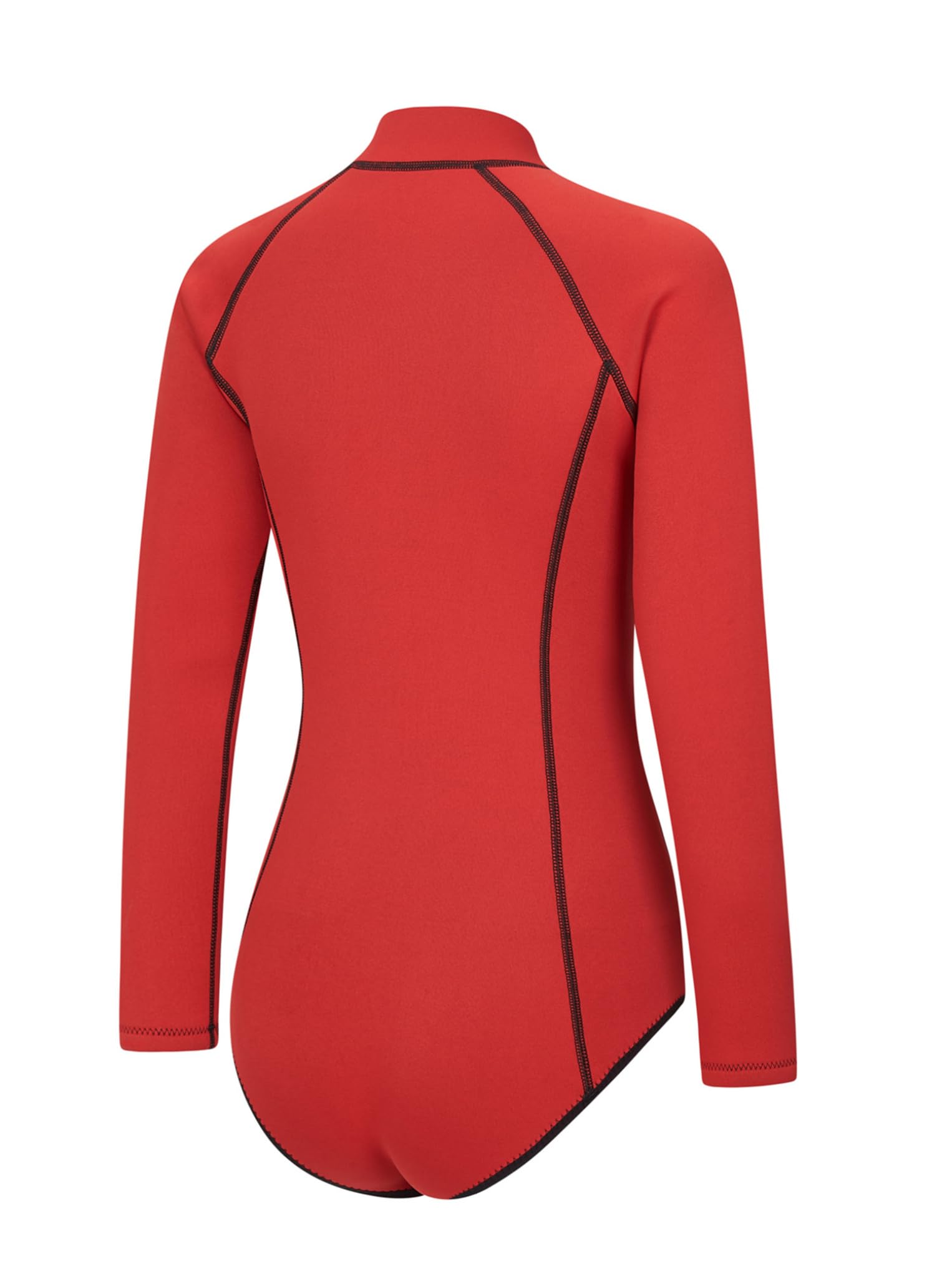 Oyolan Tuta da bagno da donna, in neoprene, 2,5 mm, tuta da bagno, tuta Shorty Immersione Surf Nuoto Snorkeling