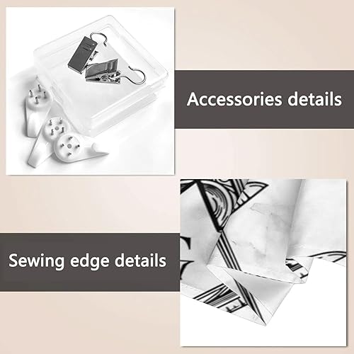 Miniatura 8 de ONVOWO Square Compass G Lodge Masonic Tapestry Wall Hanging Tapestries Picnic Sheet Wall Decor Blanket Wall Art Hippie Bedroom Décor 80x60 inch