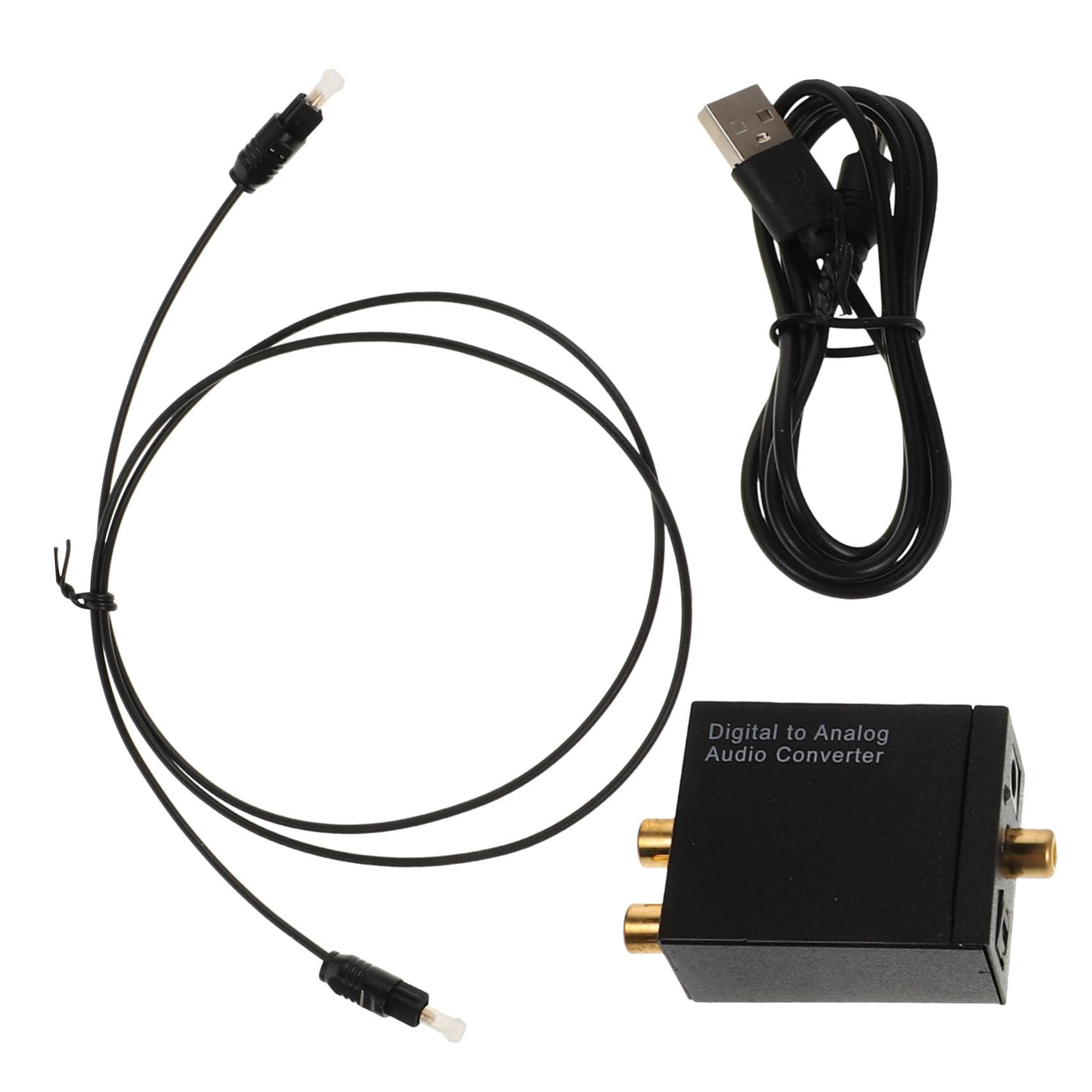 CIYODO Digital to Analog Audio Converter Adapter with Jack Compact Optical Converter for Tvs Sound Systems and Projectors Easy Installation Durable Design