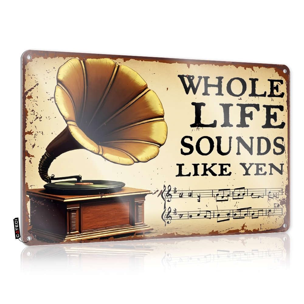 Sujd Colour Whole Life Sounds Like Yen. Small Prints - Decor Gift For Coworker Hanging Wall Decor(30X40cm)