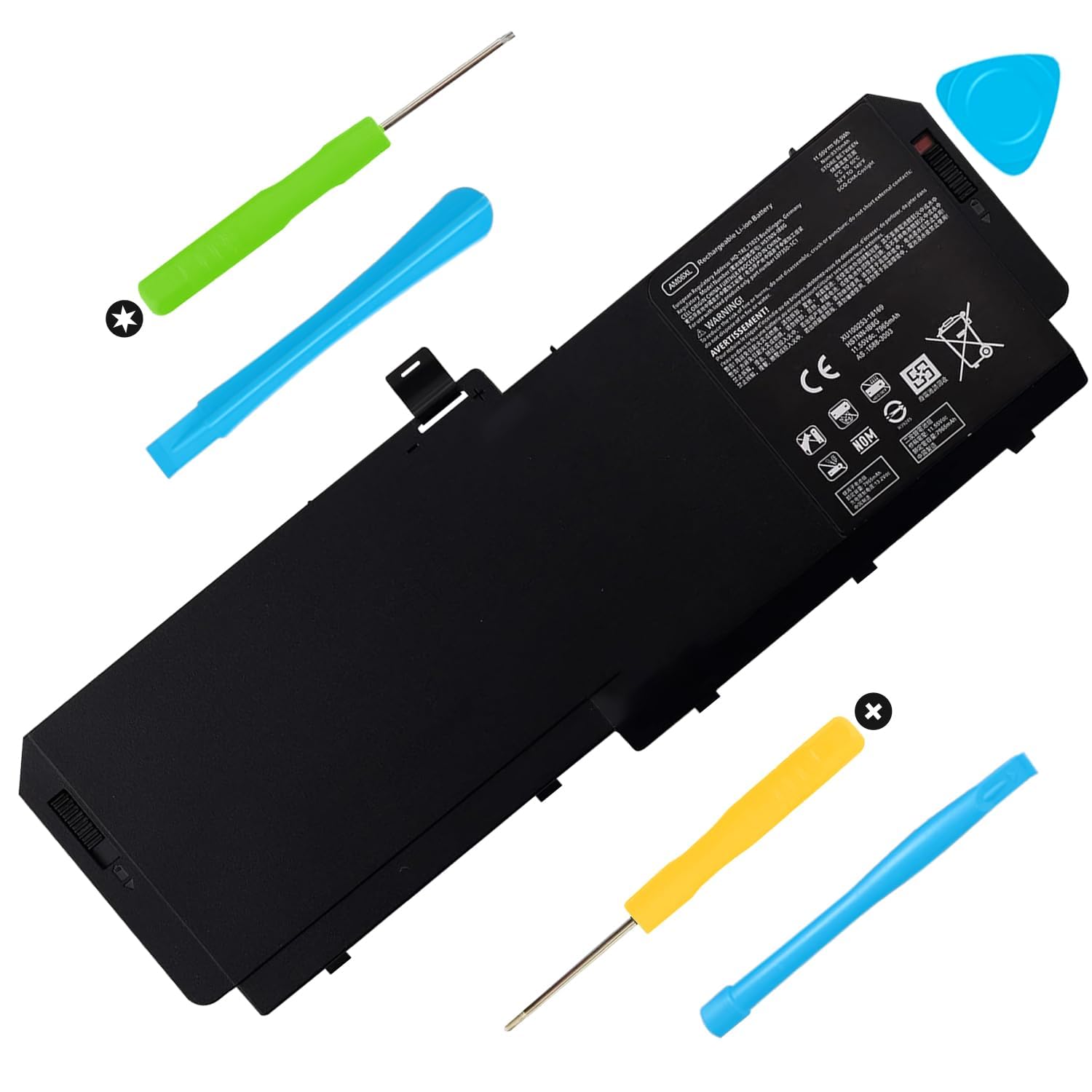 AM06XL 95.9Wh 8310mAh 6-Cell Laptop Battery Compatible with HP Z Book 17 G5 G6 Series Laptop AMO6XL HSTNN-IB8G L07350-1C1 L07044-855 AM06095XL HSN-Q12C 11.55V