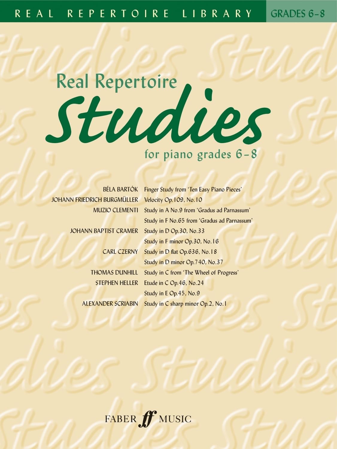 Real Repertoire Studies: Grades 6-8