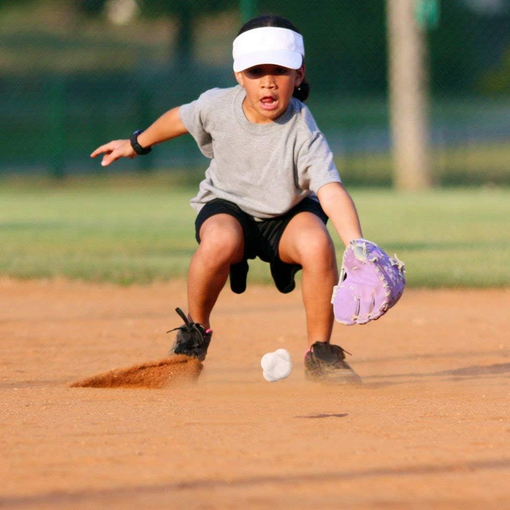 2Pcs Rubber Reaction Bounce Balls Reflex Speed Training Equipment Set for Agility Reflex and Coordination Training : Sports & Outdoors
