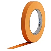 Vista 24 de Rollo de cinta adhesiva de crepé, de la marca ProTapes, modelo 46, Negro, 1