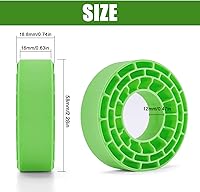 Vista 6 de INJORA Insertos de goma de silicona para neumáticos de 2.441-2.520 in*0.866-0.945 in 1.0" (1064) (verde)