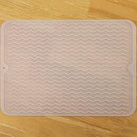 Vista 35 de MicoYang Tapete de Silicona para Secado de Platos para Múltiples Usos, Fácil de Limpiar, Ecológico, Tapete de Silicona Resistente al Calor