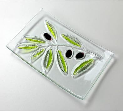 6X 4 Deep 6 Olive Texture Soap Dish Mold Glass Fusing
