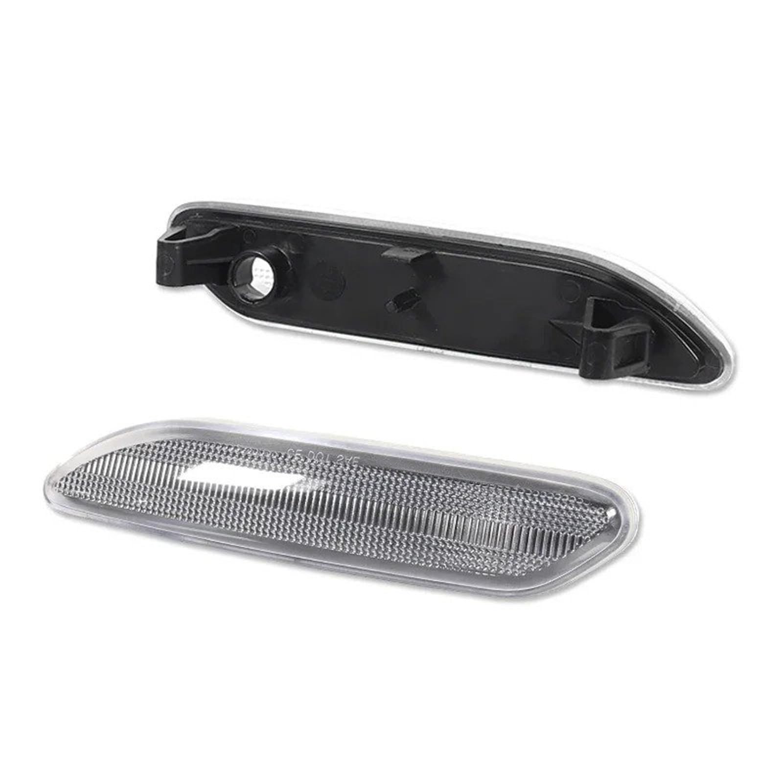 Clignotants Remplacements Boîtier Lumière Clignotant Marqueur Latéral D'aile Avant pour Mini pour Cooper R60 R61 pour Countryman pour Paceman sans Ampoule/Prise Clignotants LED(Clear Lens)