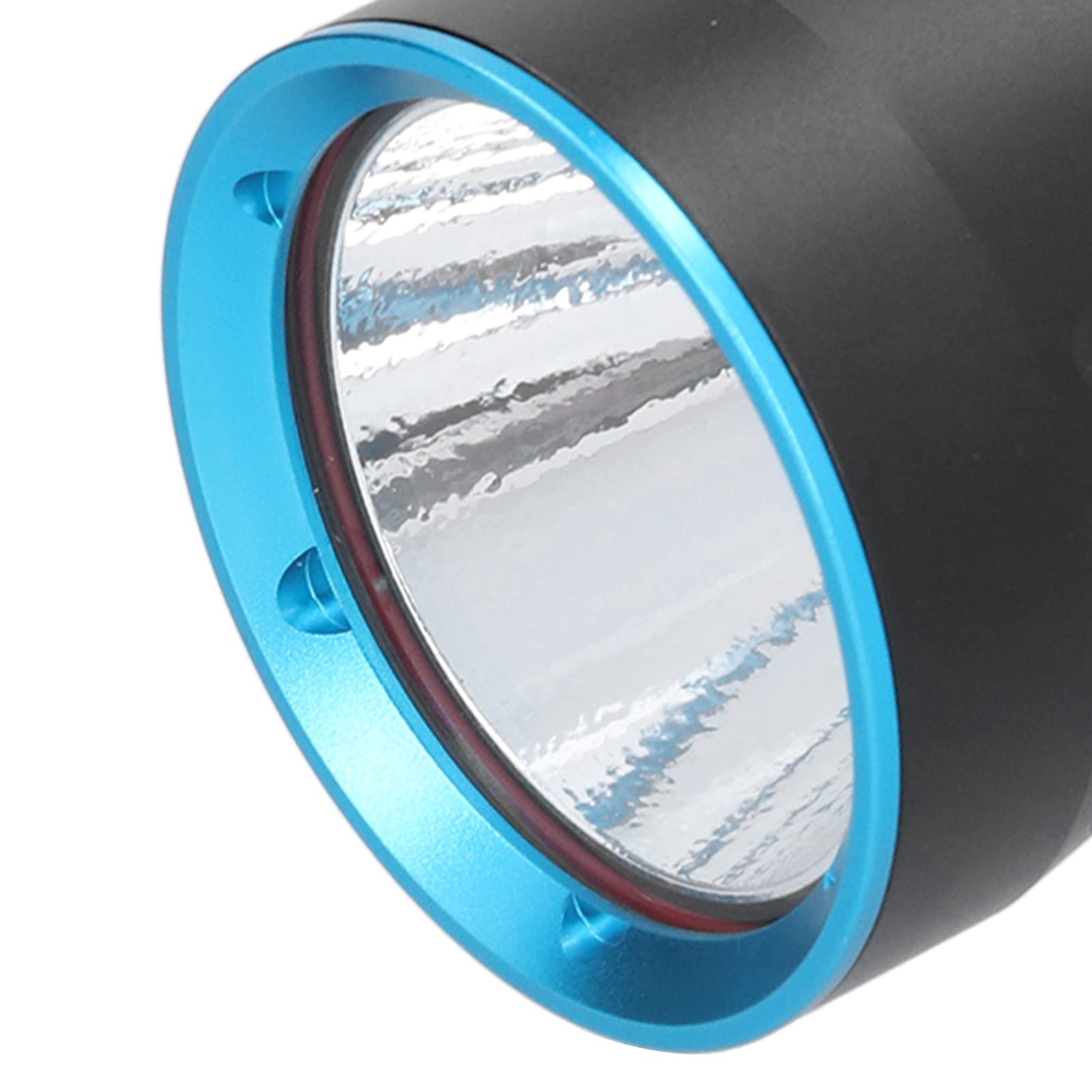 Torcia Subacquea XHP70 Torcia Subacquea in Lega di Alluminio 10000LM IP68 150m Impermeabile 5 modalità Indicatore di Alimentazione per Immersioni Pesca Campeggio Caccia Recupero
