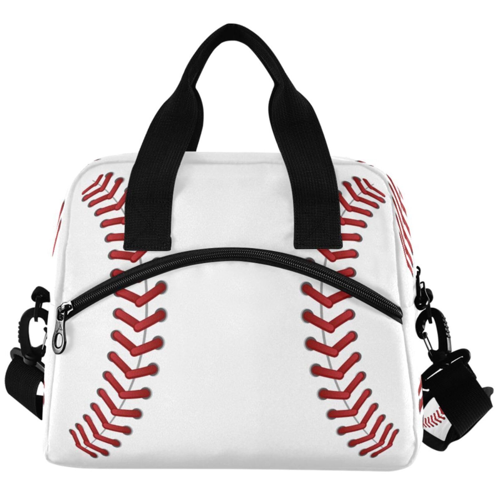 Oarencol Sport Baseball Print Tote