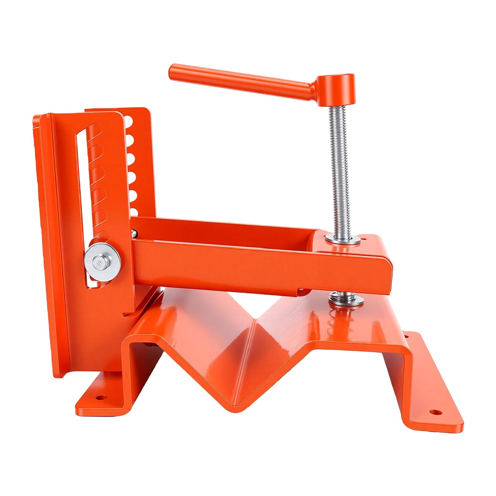 ViaGasaFamido Tornillo de Banco para Madera, Abrazadera para Troncos de Ajuste Rápido Confiable para Cortar y Sujetar con Seguridad para Carpinteros Profesionales, Troncos de 1-1/2 a 4-3/4 Pulgadas