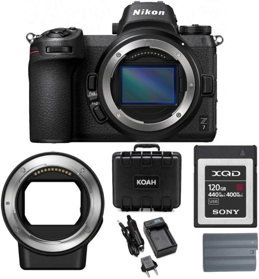 Nikon Z7 Mirrorless Digital Camera + Nikon Mount Adapter