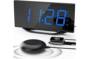 PPLEE Super Loud Bomb Clock for Really Heavy Sleeper