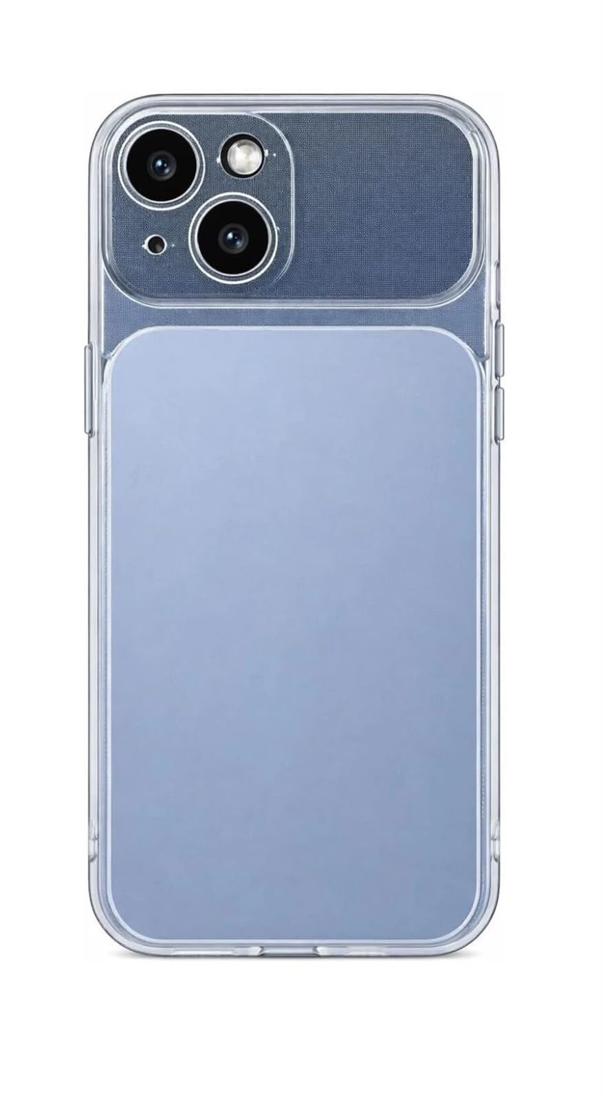 Dezet Compatible Clear Case for iPhone 17 Transparent Matte Soft Slim Shockproof TPU Bumper, Anti-Yellow Crystal Case with Camera Lens Protection Back Cover for (Purple) — Amazon image 9
