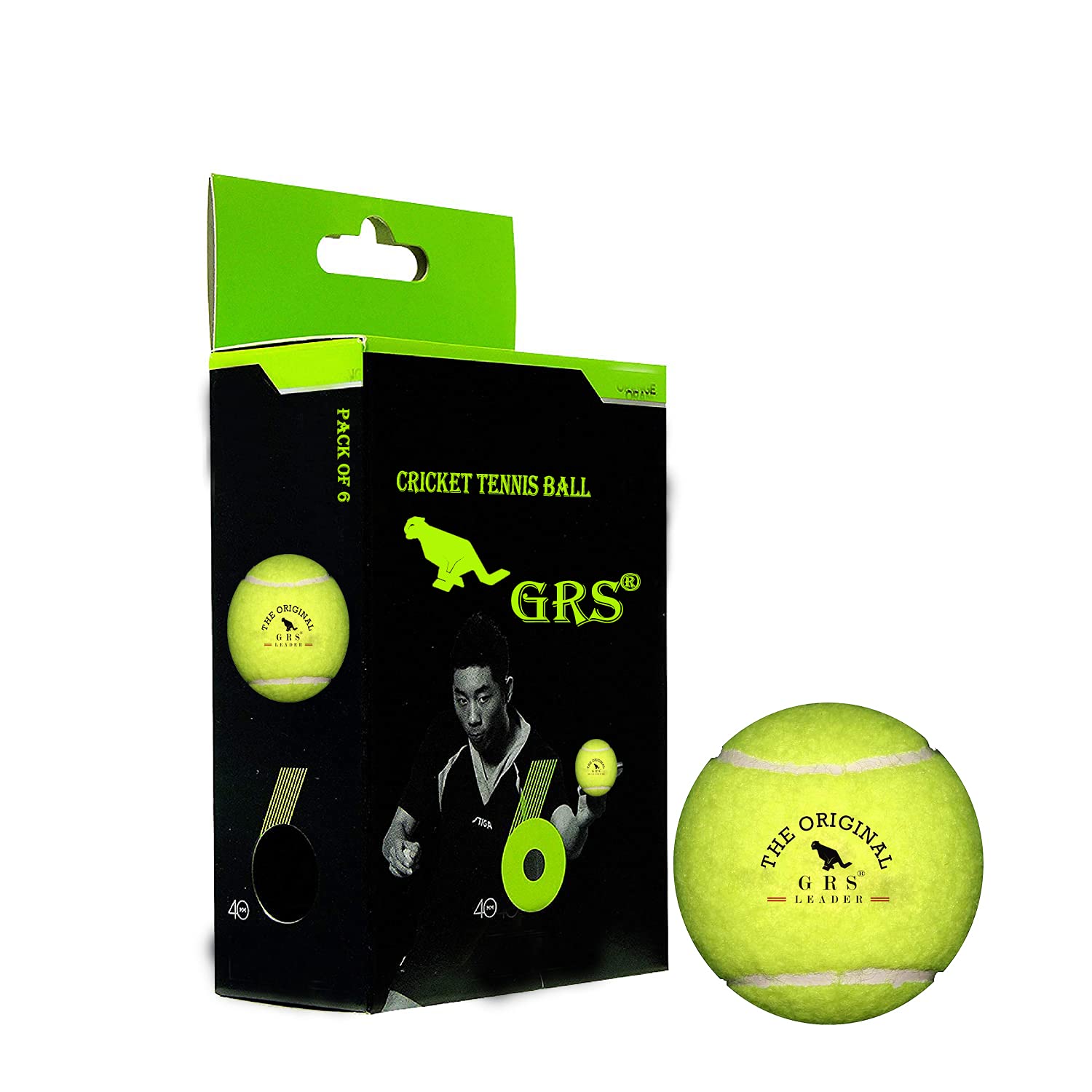 GRS® Light Cricket Tennis Ball (Pack of 6) (B093BNJ2JZ) Amazon Price History, Amazon Price Tracker