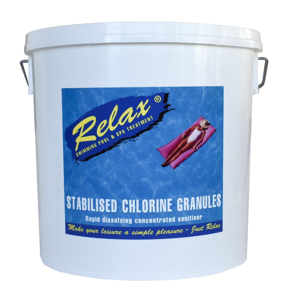 Deep Blue Plastica 1 x 10kg Relax Stab Chlorine Granules