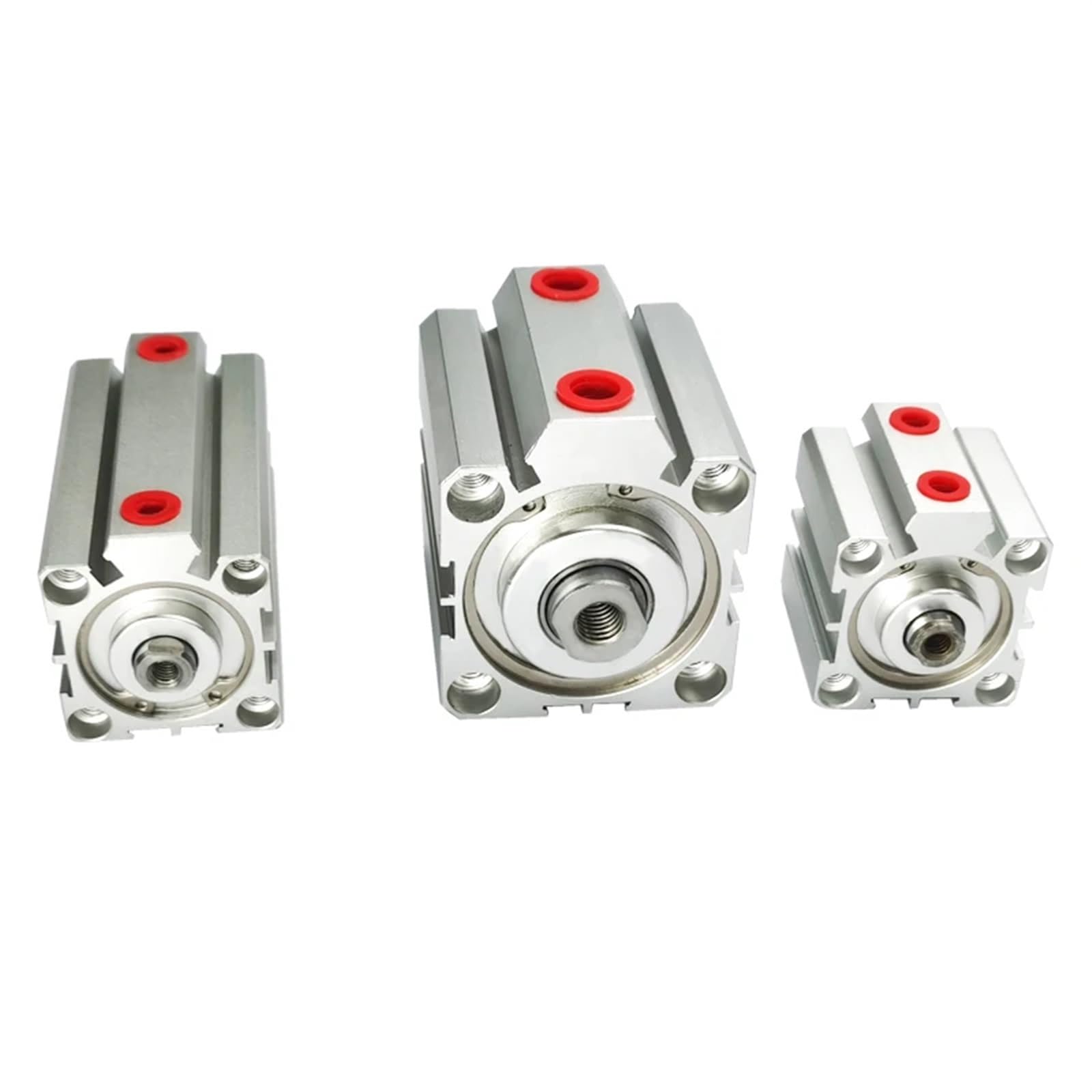 Cilindro pneumatico compatto a doppio effetto con corsa SDA16/20/25/32/40 mm 5 10 15 20 25 30 35 40 mm (Color : Stroke 5mm, Size : BORE 32mm)