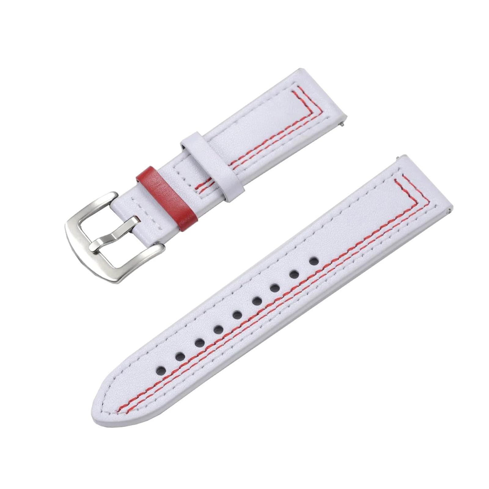 Bracelet de montre vintage en cuir véritable 20/22 mm, bracelet de remplacement universel pour montres connectées