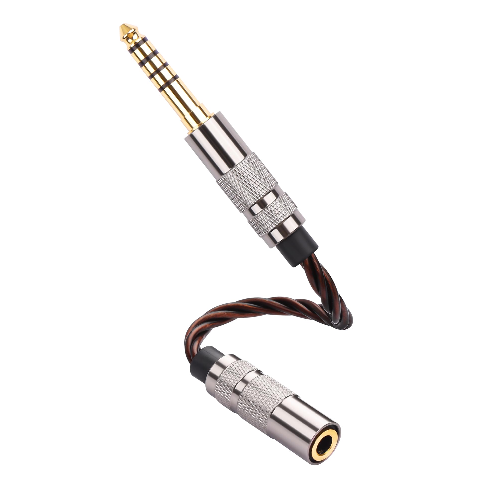 Amazon | SinLoon 4.4mm→3.5mm オーディオ変換ケーブル（オス-メス