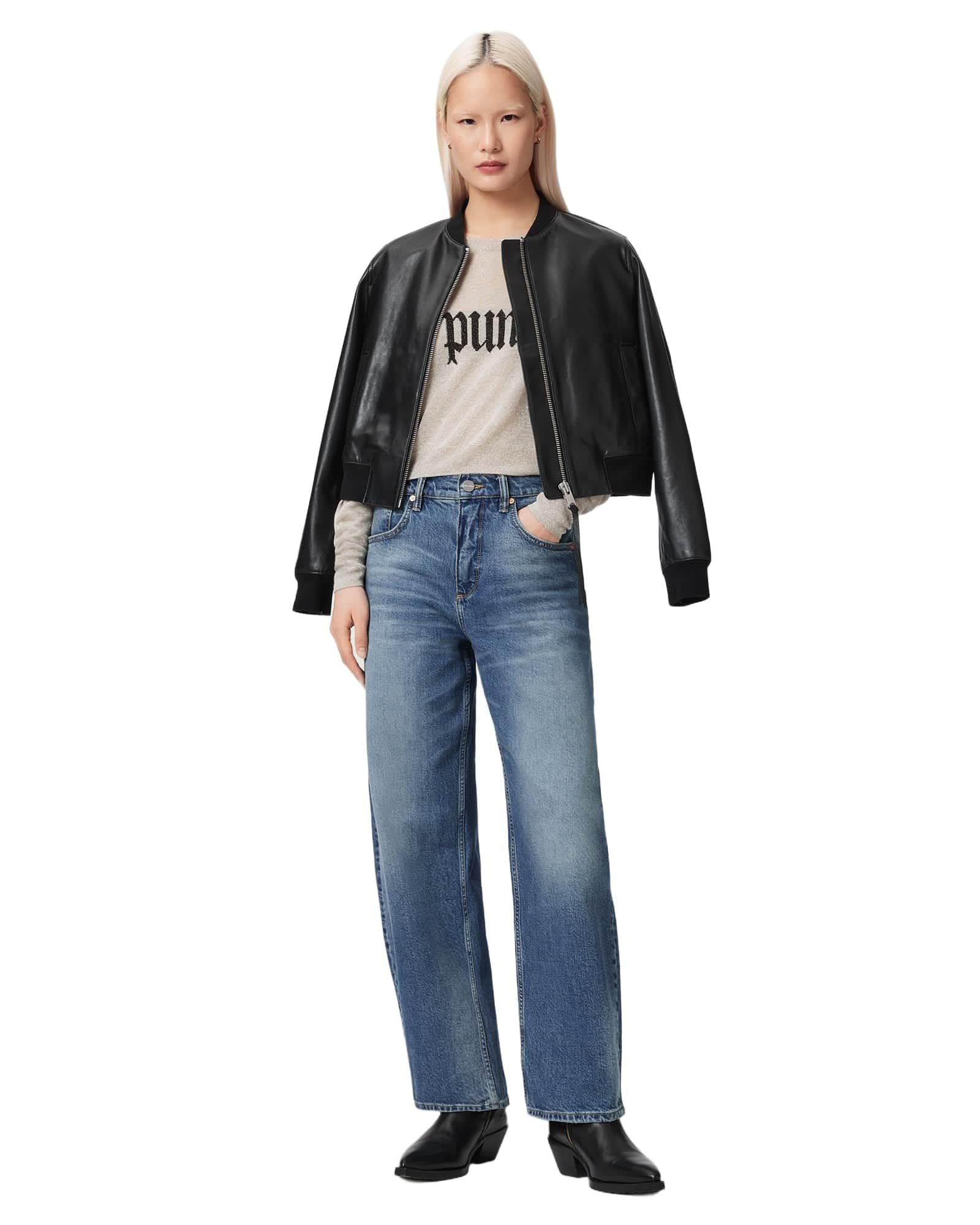 AllSaints Sweter Kobiety Deetz Jumper