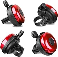 Vista 3 de Accmor Campana de Bicicleta Clásica, Campana de Bicicleta de Aluminio, Campana de Bicicleta de Sonido Fuerte Nítido y Claro para Adultos y Niños