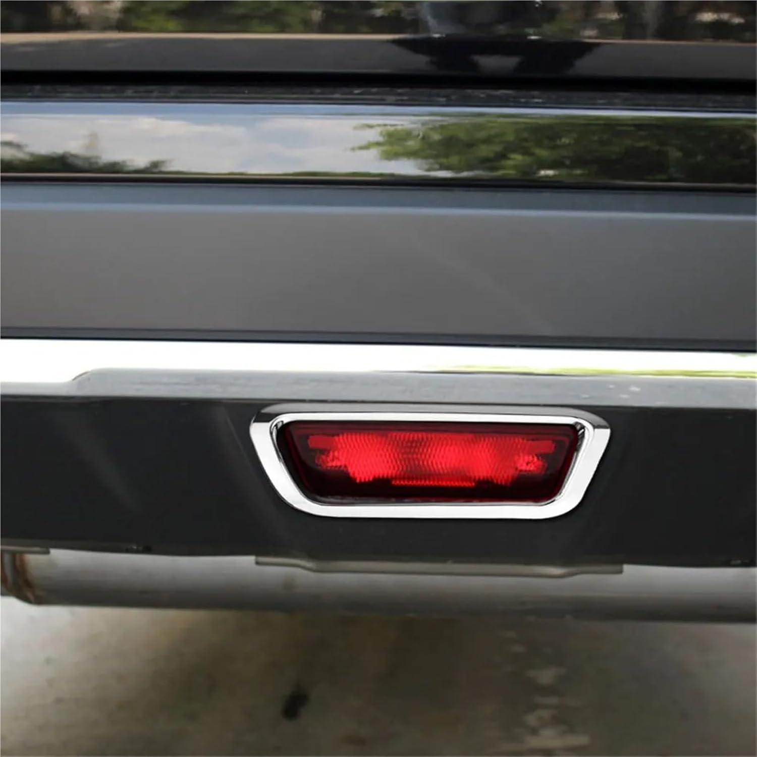 Compatible For Nissan Xtrail X-trail T32 Rogue 2014-2021 Rear Brake Lamp Light Cover Detector Frame Sticker ABS Chrome Trim Accessories
