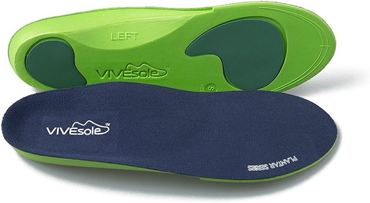 VIVEsoleVivesole full length orthotic insoles with arch support for plantar fasciitis relief (5-6.5 uk)