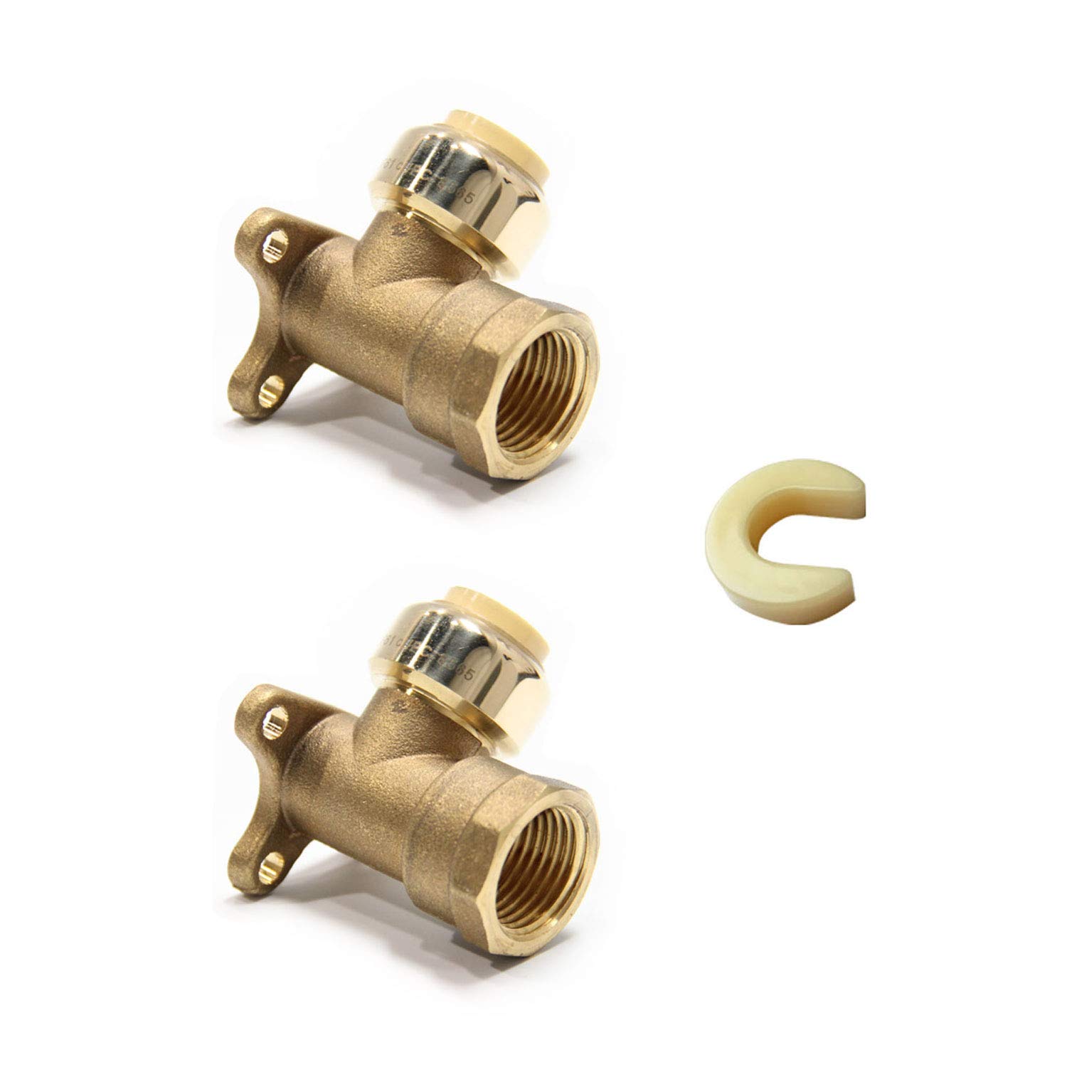 EFIELD - Codos para oreja, 3/4", NPT hembra