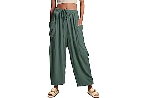 Free People Doop Pants: Embrace Boho Chic in Flowing Linen