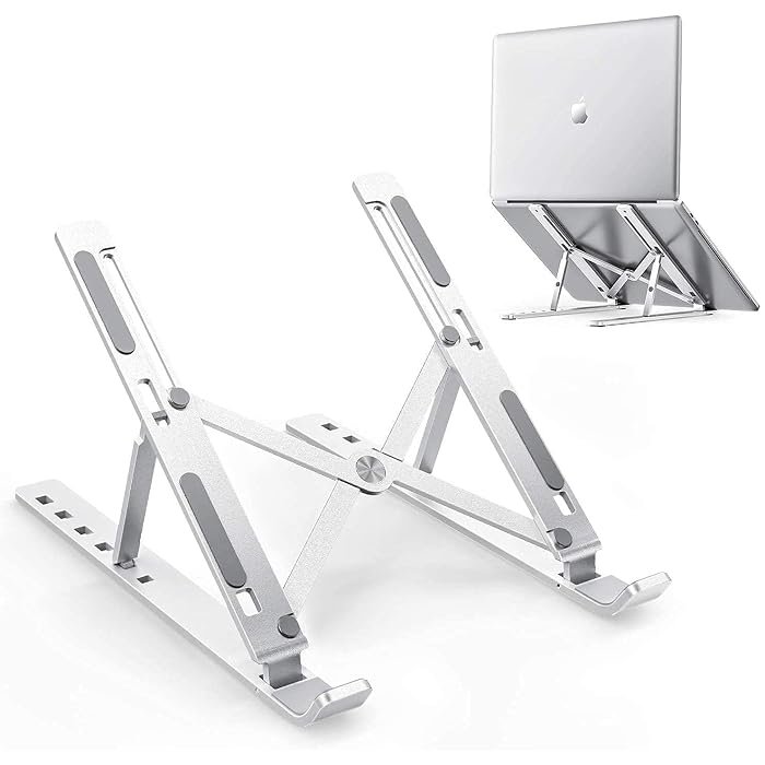 Buy UPLINE Laptop Stand Portable Foldable Riser Computer Stand Ergonomic Adjustable buy-upline-laptop-stand-portable-foldable-riser-computer-stand-ergonomic-adjustable