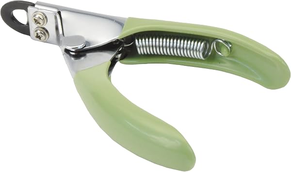 Coastal Pet - Safari Guillotine Dog Nail Trimmer - Double-Bladed Guillotine Style Dog Nail Trimmers - Owner-Friendly Vinyl Grip - for Medium to Large Dogs - Large (5 L x 3 W)