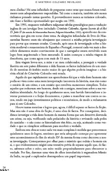 Paperback O Mistério Colombo Revelado [Portuguese] Book