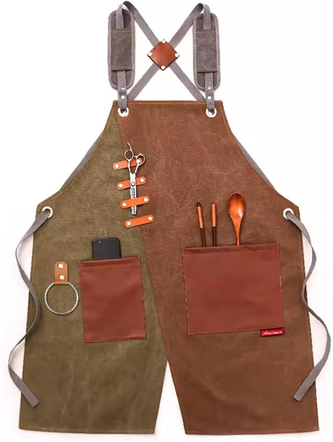 Tool Apron Barber Apron Male Barista Milk Tea Shop Restaurant Work for Gardening Baking Working