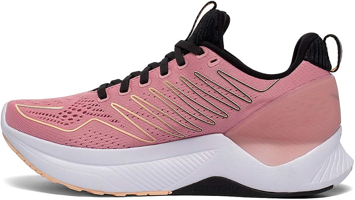 Saucony Women's Endorphin Shift 8.5 Rosewater/Black