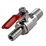 Bev Rite Air/CO2 Shutoff Valve Npt x x, 1/4
