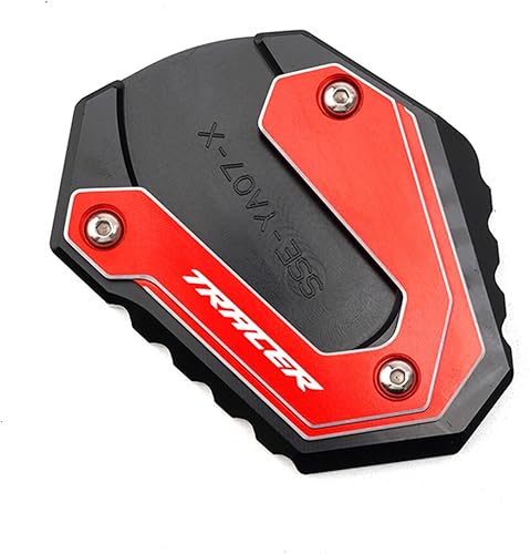 Vista 20 de CNC aluminio for Yamaha MT 07 2021 2022 MT07 MT09 Tracer 700/900/GT TRACER9/7/GT Motorcycle Kickstand Foot Side Stand Extension Pad