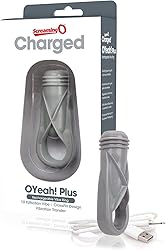 Screaming O Charged Anillo Plus, Gris - 100 gr